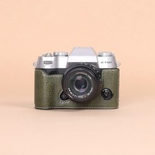 For Fujifilm X-T50 XT50 Camera Bag Leather Dock Case Base Protection Cover Shell