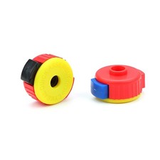 2 Pcs Plastic Cymbal Nuts Quick Release Cymbal Mate for Percussion Drum