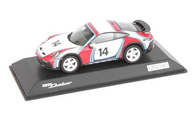 Porsche 911 Dakar Martini Racing Modellauto 1:43 Collectors Limited Edition
