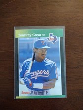 1989 Donruss Baseball's Best Sammy Sosa Rookie #1