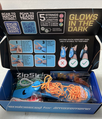 【激レア完売品】String Ting ストラップ ゲームボーイ NEW OPEN BOX ZipString Arcana String-Launching Web Shooter Toy