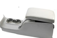 VW Passat 3BG Mittelarmlehne Armlehne Fach Lehne Mittelkonsole Leder grau