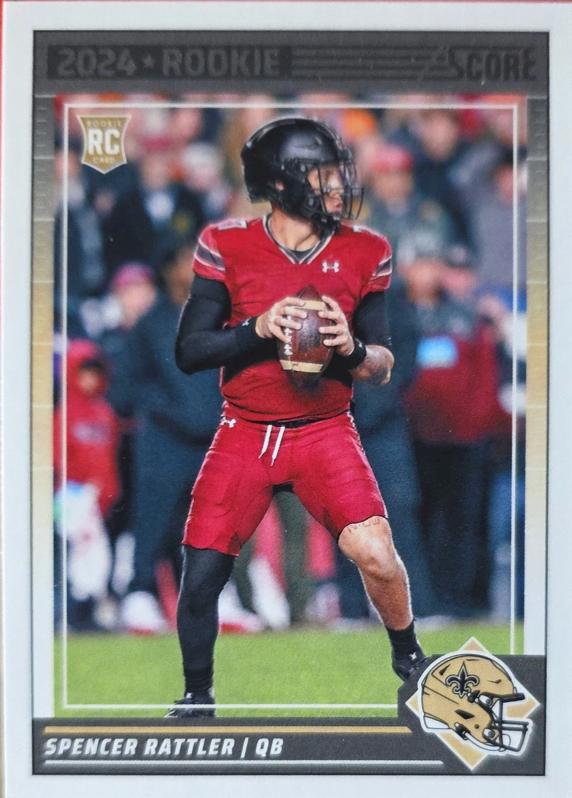 2024 Score - Rookies Spencer Rattler #345 Scorecard (RC)