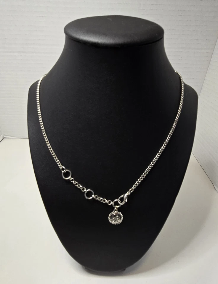 Collar de borla colgante árbol plata mate verde menta de dos hilos Jessica Simpson Foto 3 de 4