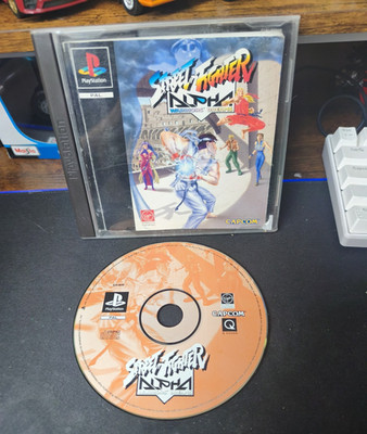 Street Fighter Alpha: Warriors' Dreams PS1 Capcom PAL USK 12 SLES-00770 m. HB