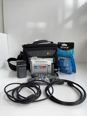 Canon ZR25MC Mini DV MiniDv Camcorder Video Transfer W/ Case Eject