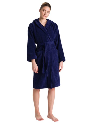 ARENA - ACCAPPATOIO SPUGNA UNISEX - CORE SOFT ROBE - 001756701 - NAVY/WHITE - Foto 5 di 8
