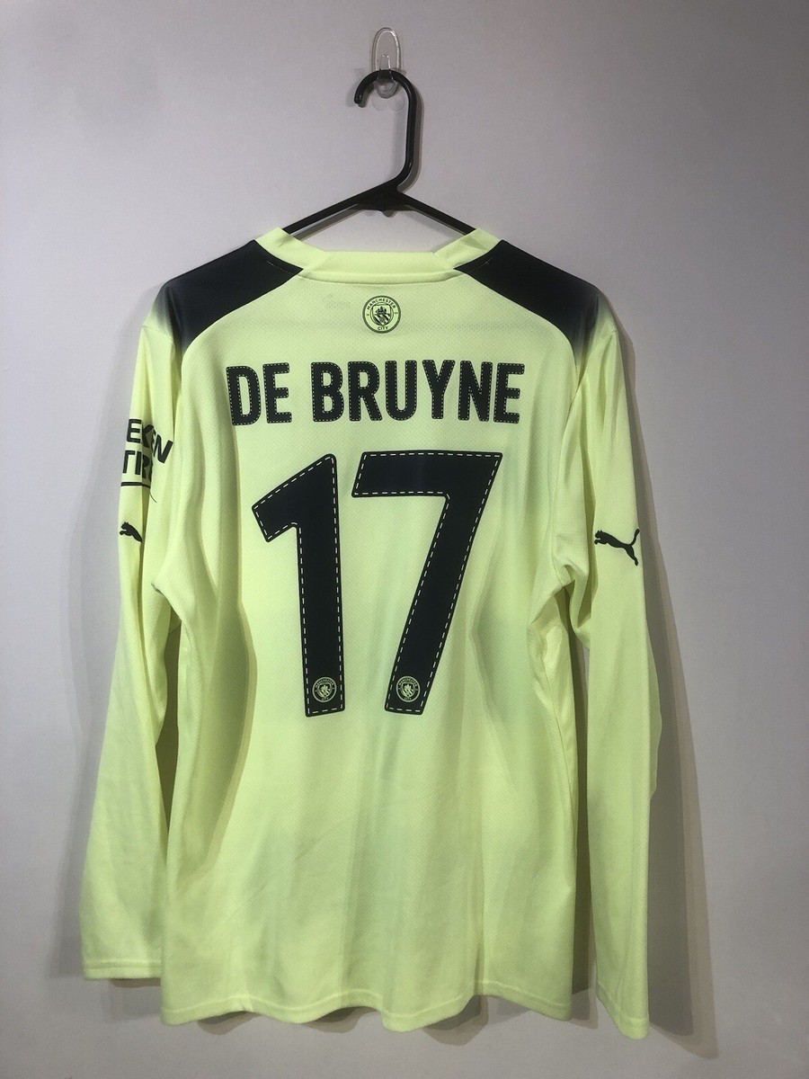 Maillot Manchester City 3ème 2022/23 De Bruyne #17 - Taille L - Occasion Très Bon état