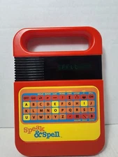 Speak & Spell Kahootz 09624 Electronic Learning Game WORKS CLASSIC TOY