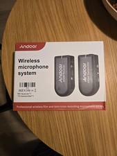 Andoer wireless microphone system Andoer Sistema Microfono Lavalier Wireless