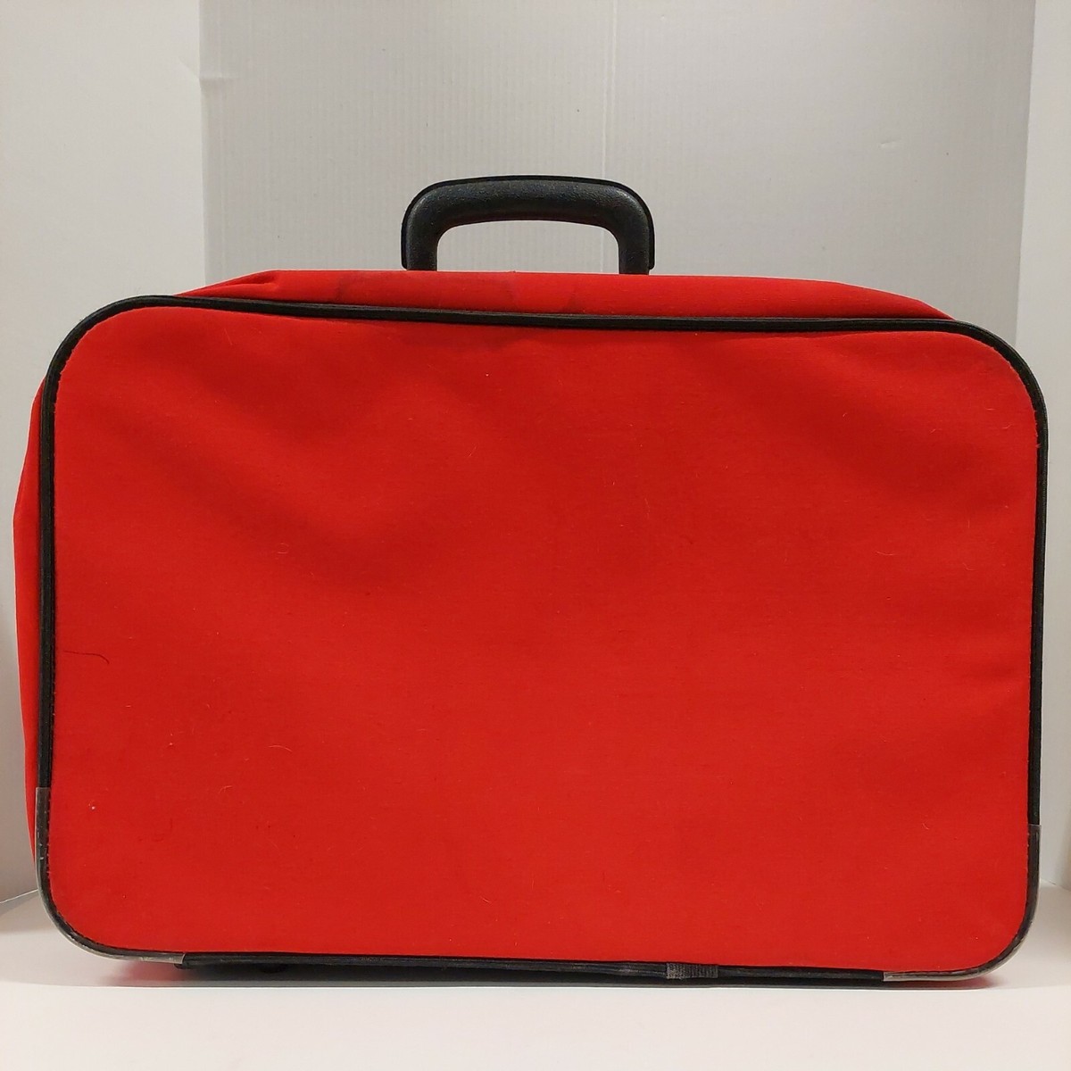 VINTAGE Peter's Bag Corporation New York Rainbow Stripe Red Large