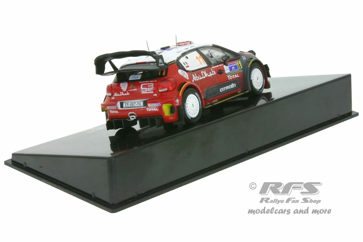 Citroen C3 WRC #11 5th Rally Guanajuato Mexico 2018 S.LOEB / D.Elena 1