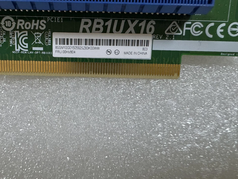 Thinkserver RS260 RS240 RB1UX16 pieza 00HV804 77S0RV0000 Foto 2 de 4