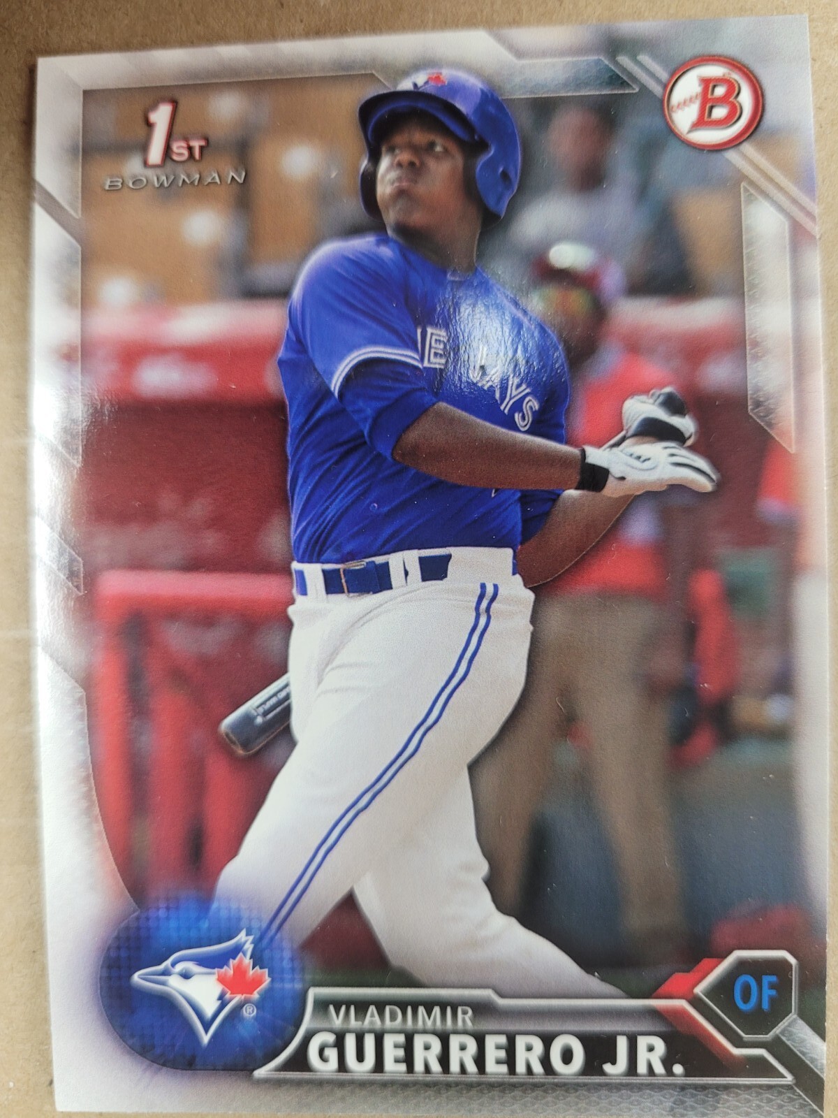 2016 Bowman Prospects Vladimir Guerrero Jr. 1st Bowman Rookie #BP55