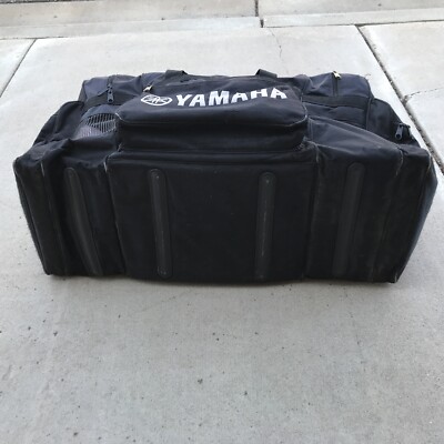 Vintage Yamaha Duffle Bag Jumbo 36” Long Racing Gear Travel Tote