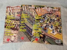 3x Miniature Wargames Magazines #196 September #197 October #198 November 1999