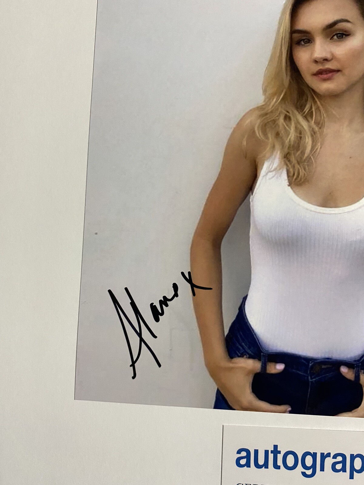 Alana Boden signed autographed 8x10 photo Sexy ACOA | eBay