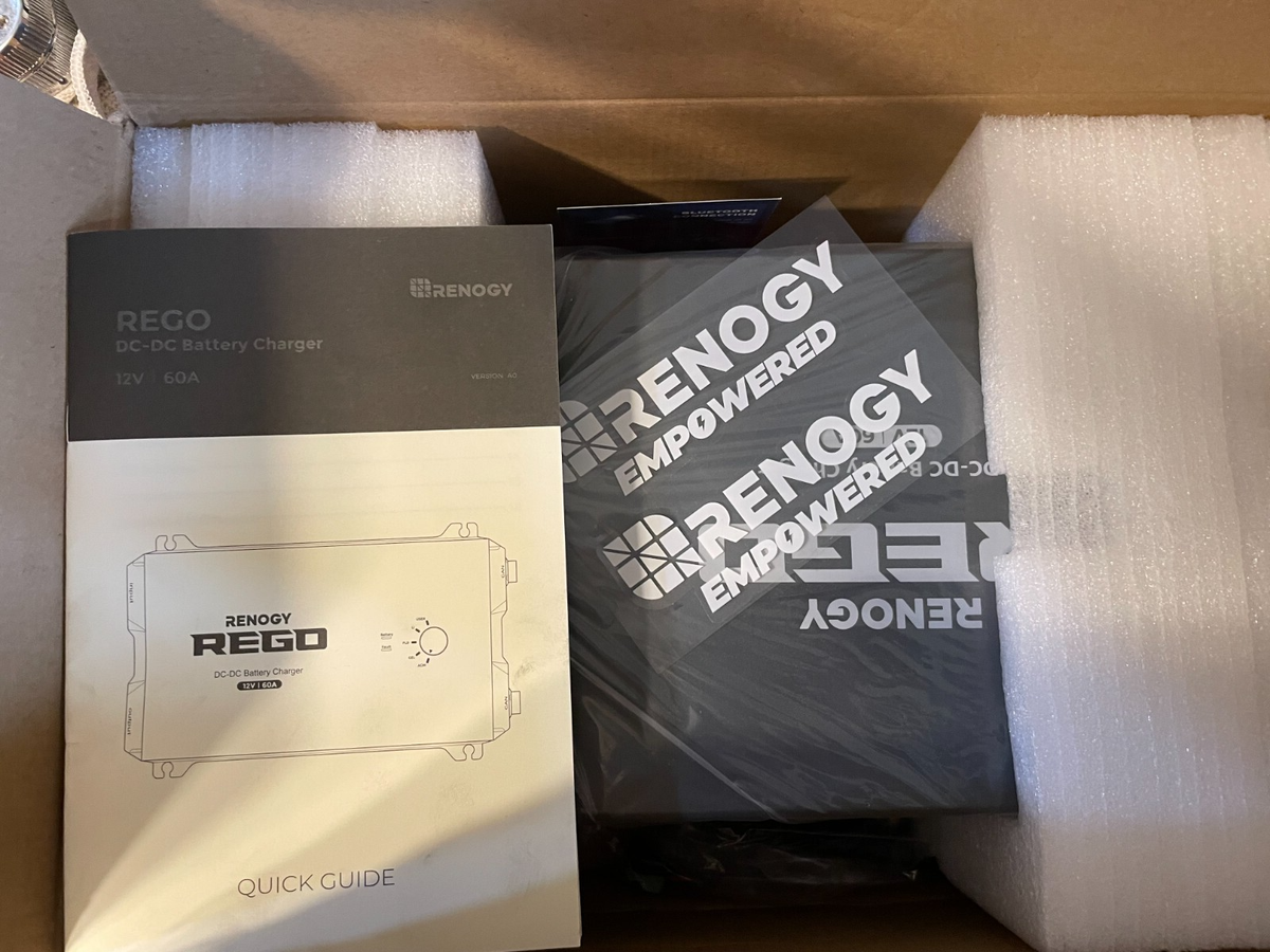 RENOGY REGO DCC50S 12V 60A DC-DC On-Board Battery Charger 
