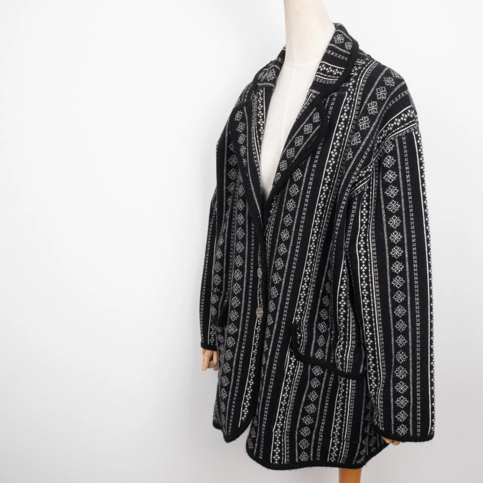 Chaqueta Blazer KENZO JUNGLE Para Mujer Modelo De Colección Depose Tejida Relajada L/XL Foto 3 de 4