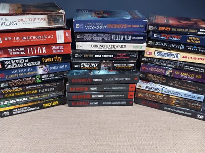 Bundle/Lot of 9 Science Fiction Mass Market Paperback Books, Varying Titles