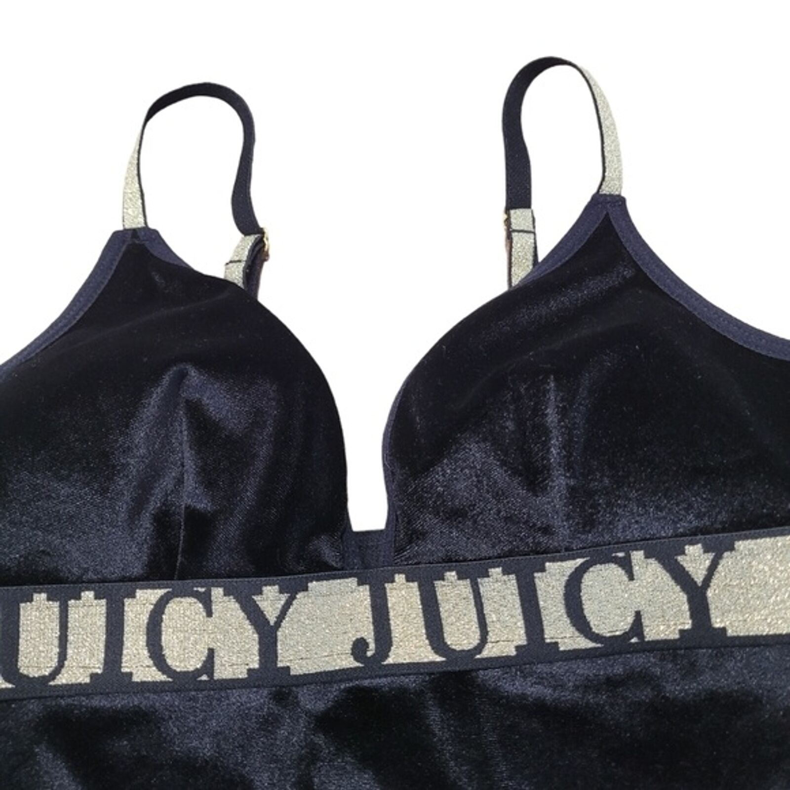 Juicy Couture Intimates Black Velvet Bodysuit - image 3