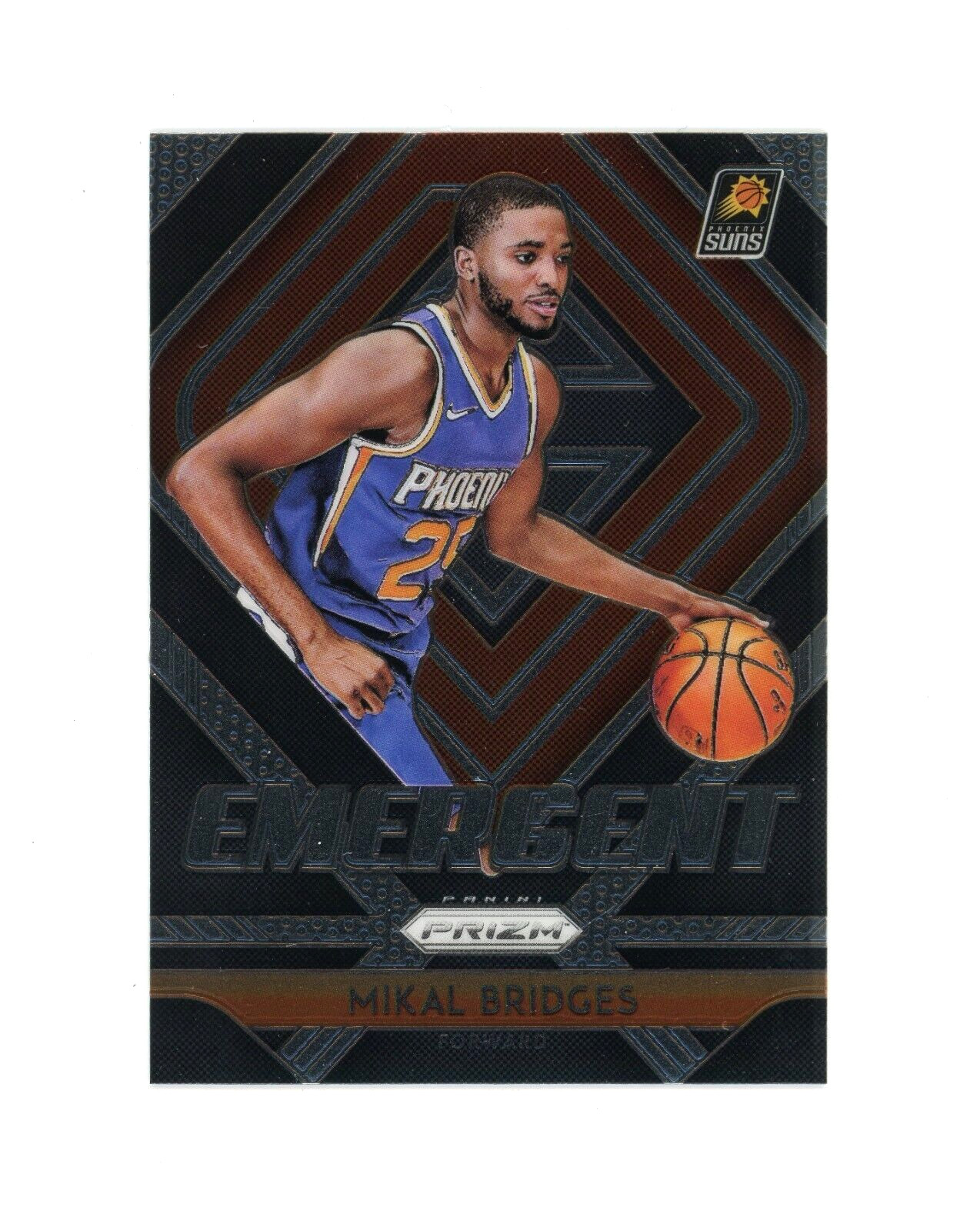 MIKAL BRIDGES 2018-19 Panini Prizm Emergent Rc #10 Phoenix Suns 2