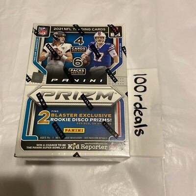 2021 Panini NFL Prizm Blaster Trading Sports Cards 6 Packs per Box SHIPS TODAY