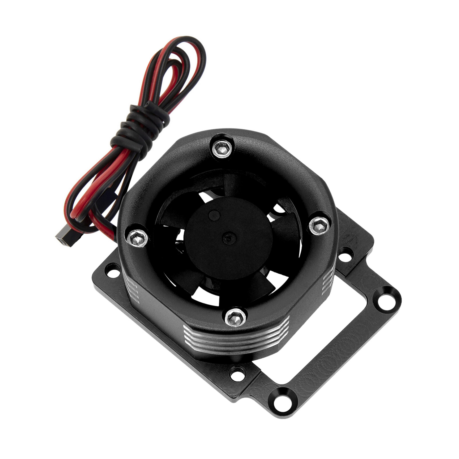 1/8 Alloy Cooling Fan Motor Radiator for TRAXXAS 4WD SLEDGE Monster Truck
