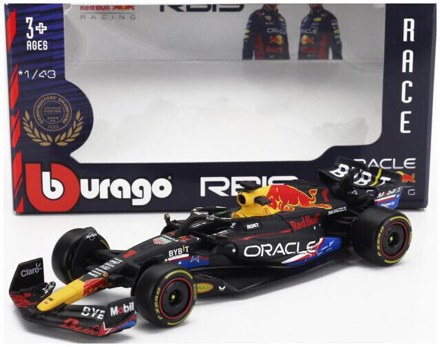 1:18 Bburago 18003V(A) Max Verstappen Oracle Red Bull Racing RB19 Austin GP 2023