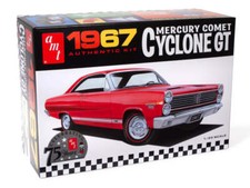 Amt - 1967 Mercury Comet Cyclone Gt 125 Scale Plastic Model Kit 1386 Nisb Amt - 1967 Mercury Comet Cyclone Gt 125 Scale Plastic Model Kit 1386 Nisb