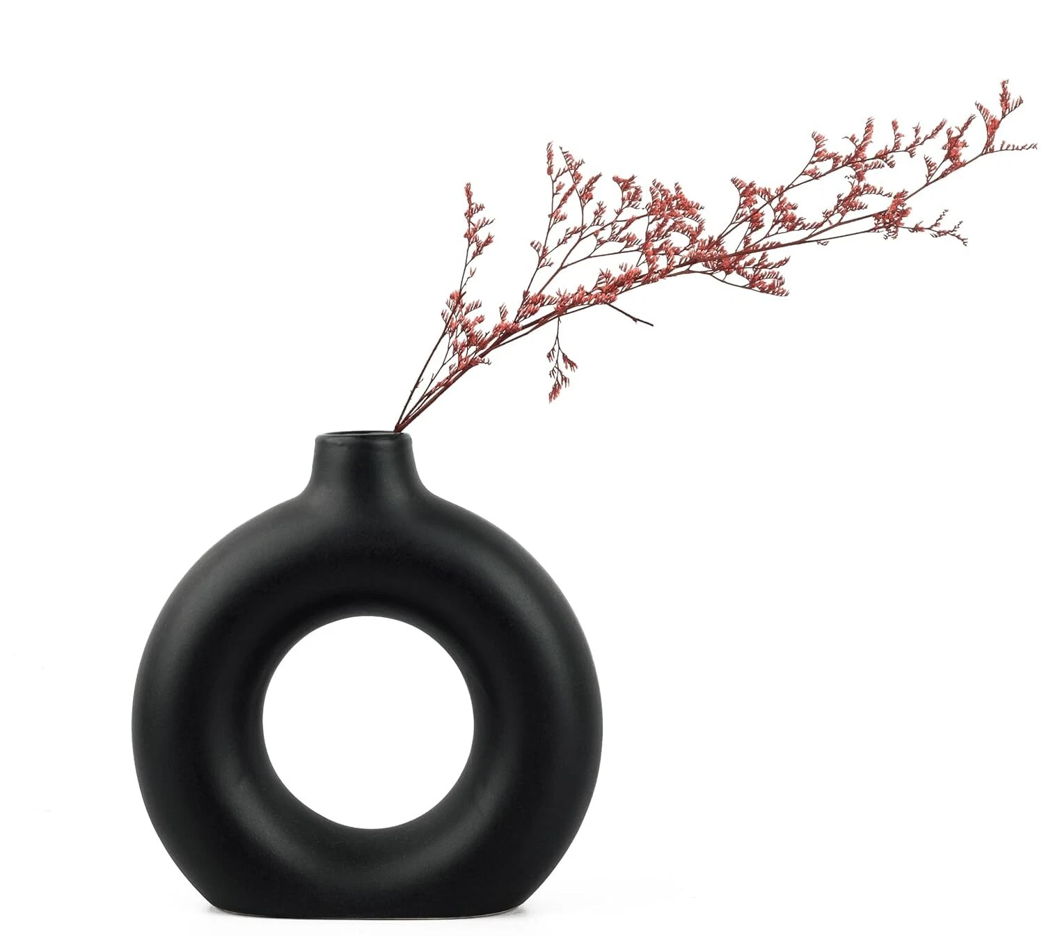 Ceramica Fiore Vaso Pianta Pentola Tavolo Decorativo Impermeabile Terrosi Opaco