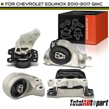 4pcs Auto Engine Motor & Transmission Mount for Chevrolet Equinox 2010-2017 GMC