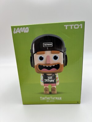 LAMO Vinyl Figure TT01 Tim The Tatman AR Augmented Reality Enabled Vinyl Figure