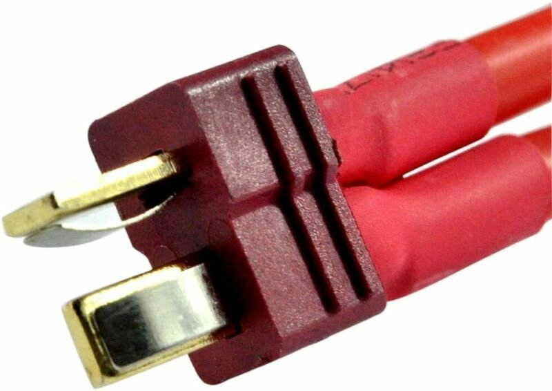 RC Lipo Deans T Plug Extension Series Connector Cable 1 Female to 2 Male Adapter