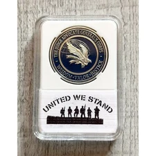 US AIR FORCE (JAG) JUDGE ADVOCATE GENERAL'S CORPS Challenge Coin with case