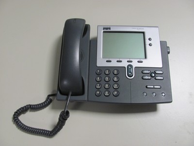 Cisco Systems - Cisco IP Phone 7900 Series - Typ CP-7940G - Telefon - Dunkelgrau