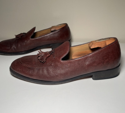 Allen Edmonds Perugia Genuine Bologna Flex Tassel Loafers Shoes | Size 11.5