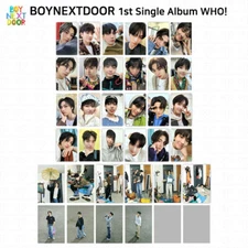 BOYNEXTDOOR 1st Single Album WHO Crunch Ver Who Ver Official Photocard Postcard