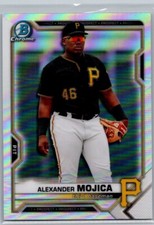 2021 Bowman Draft Chrome Refractor Alexander Mojica #BDC-75 Pittsburgh Pirates