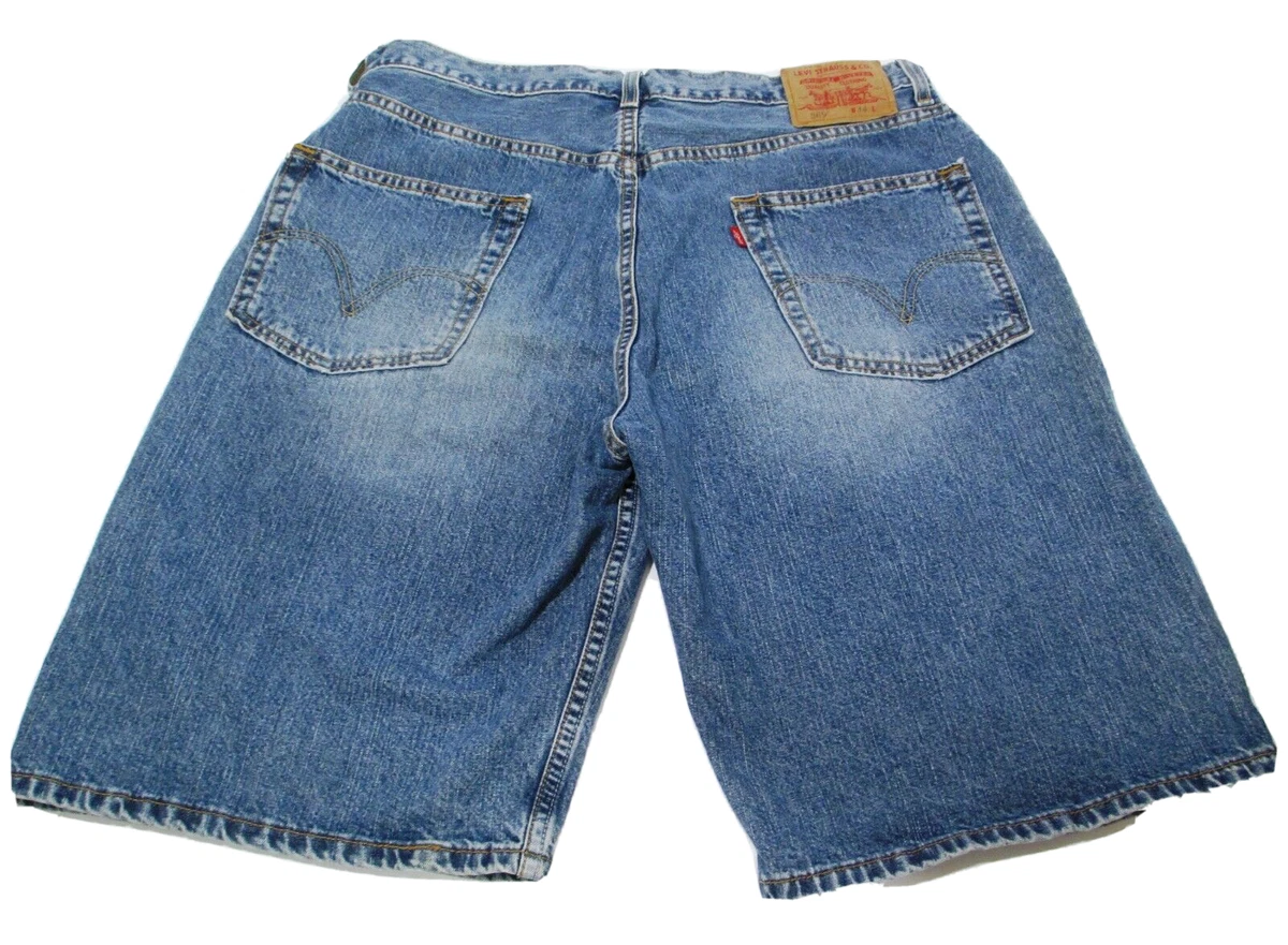 Levis 569 shorts size best sale 34