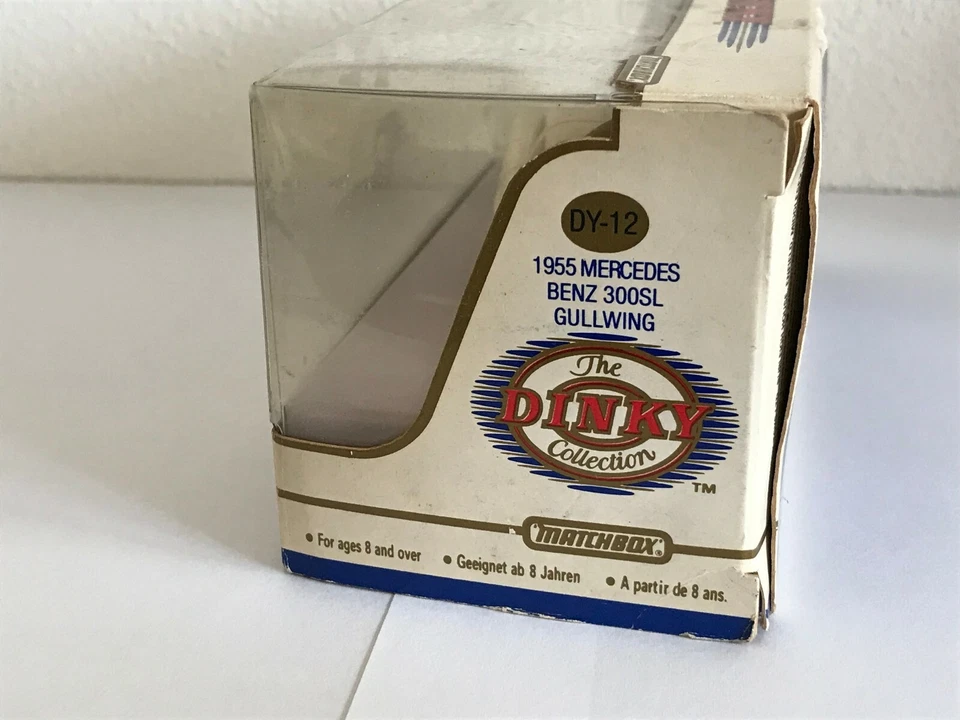 DINKY TOYS - MATCHBOX MERCEDES BENZ 300 SL GULLIWING 1955 ART DY12 - Immagine 2 di 2