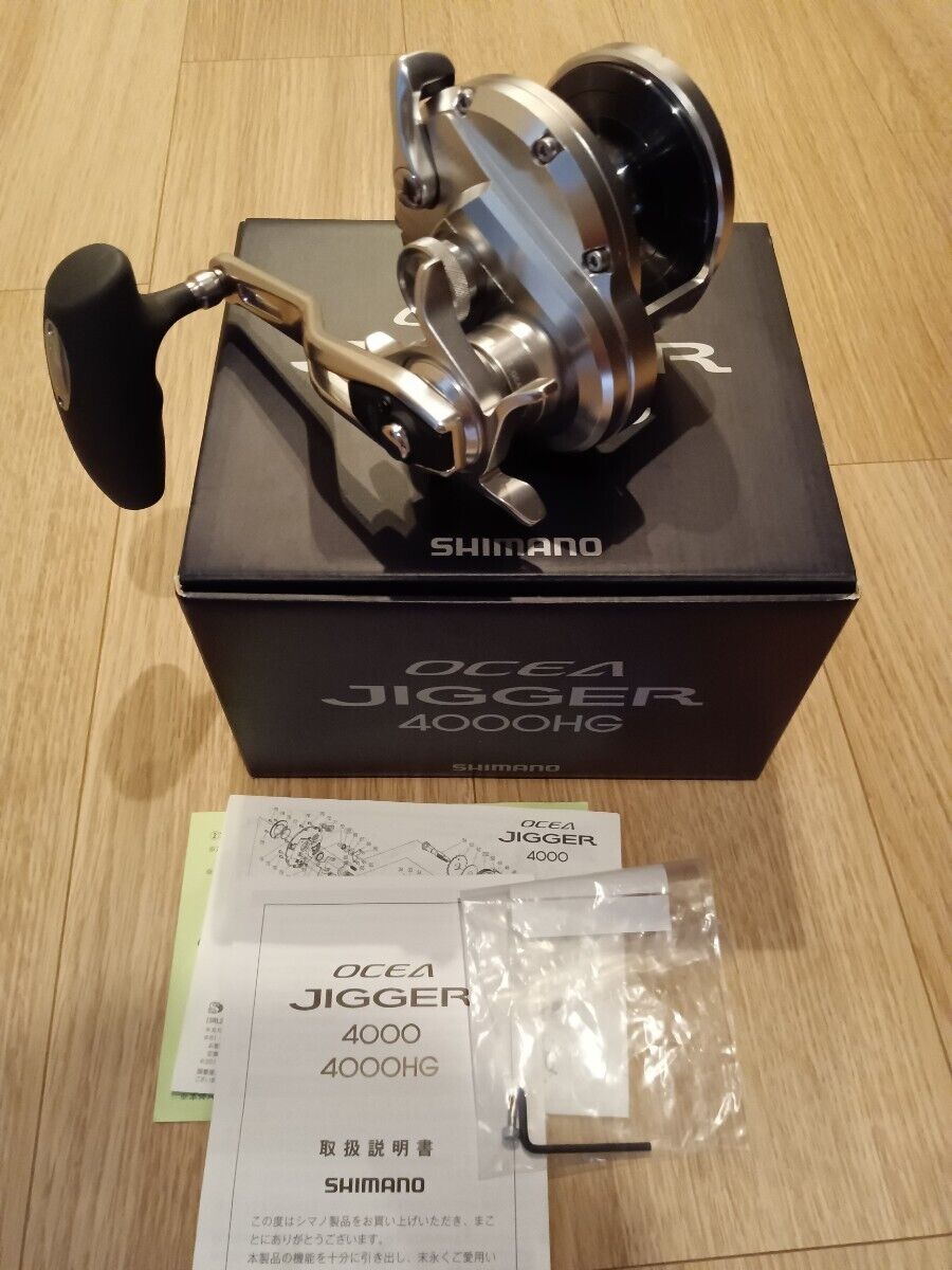 Shimano 20 OCEA JIGGER 4000HG Baitcasting Fishing Reel Made Shimano 20 OCEA JIGGER 4000HG Baitcasting Fishing Reel Made