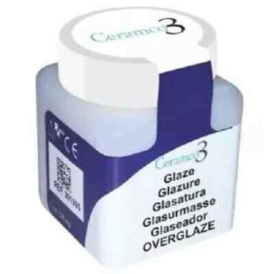 Ceramco3 Glaze Powder Bottle of 28.4gm 1oz. OVERGLAZE by DENTSPLY