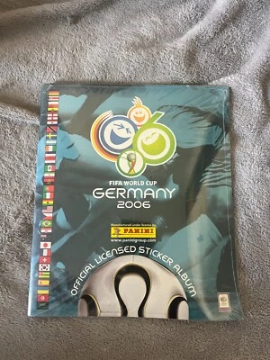 RARE SEALED SIGILLATO EMPTY ALBUM VIDE + COMPLETE SET GERMANY 2006 PANINI - Photo 1/2