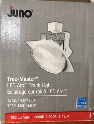 Juno Trac-master Led Arc Track Light 1652 Lumens 120V
