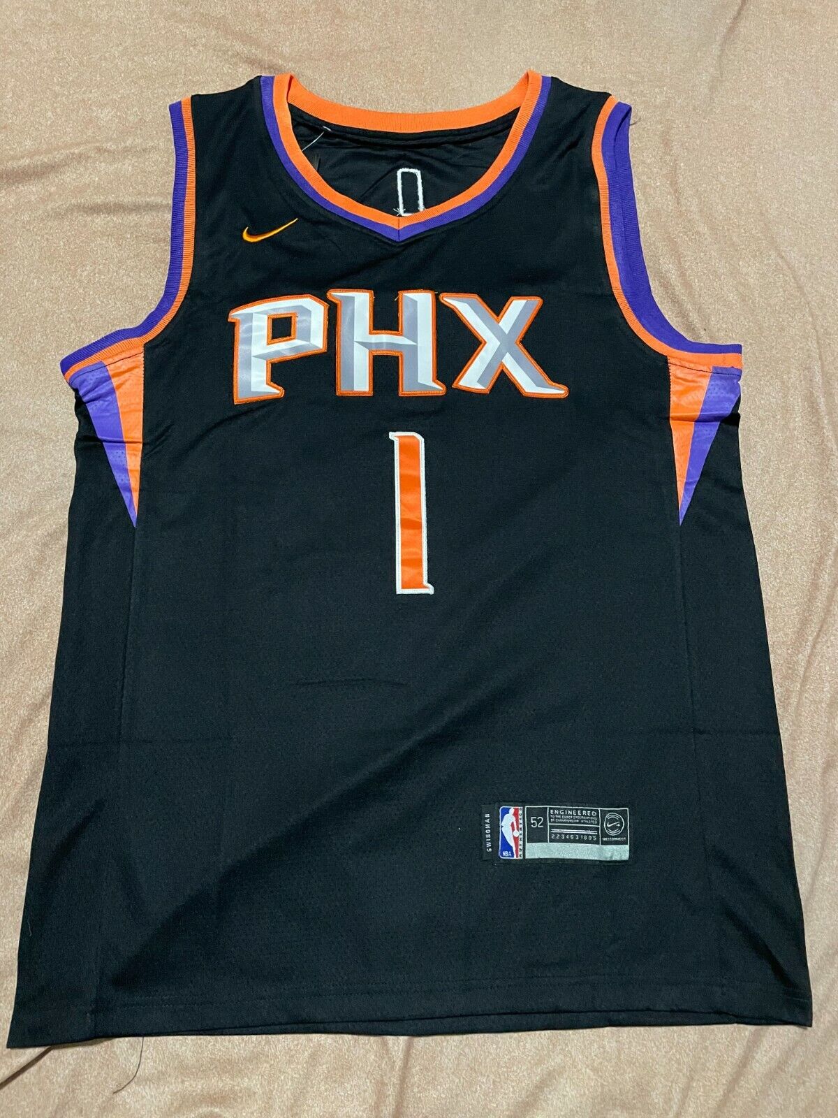 Devin Booker Phoenix Suns PHX Basketball Jersey