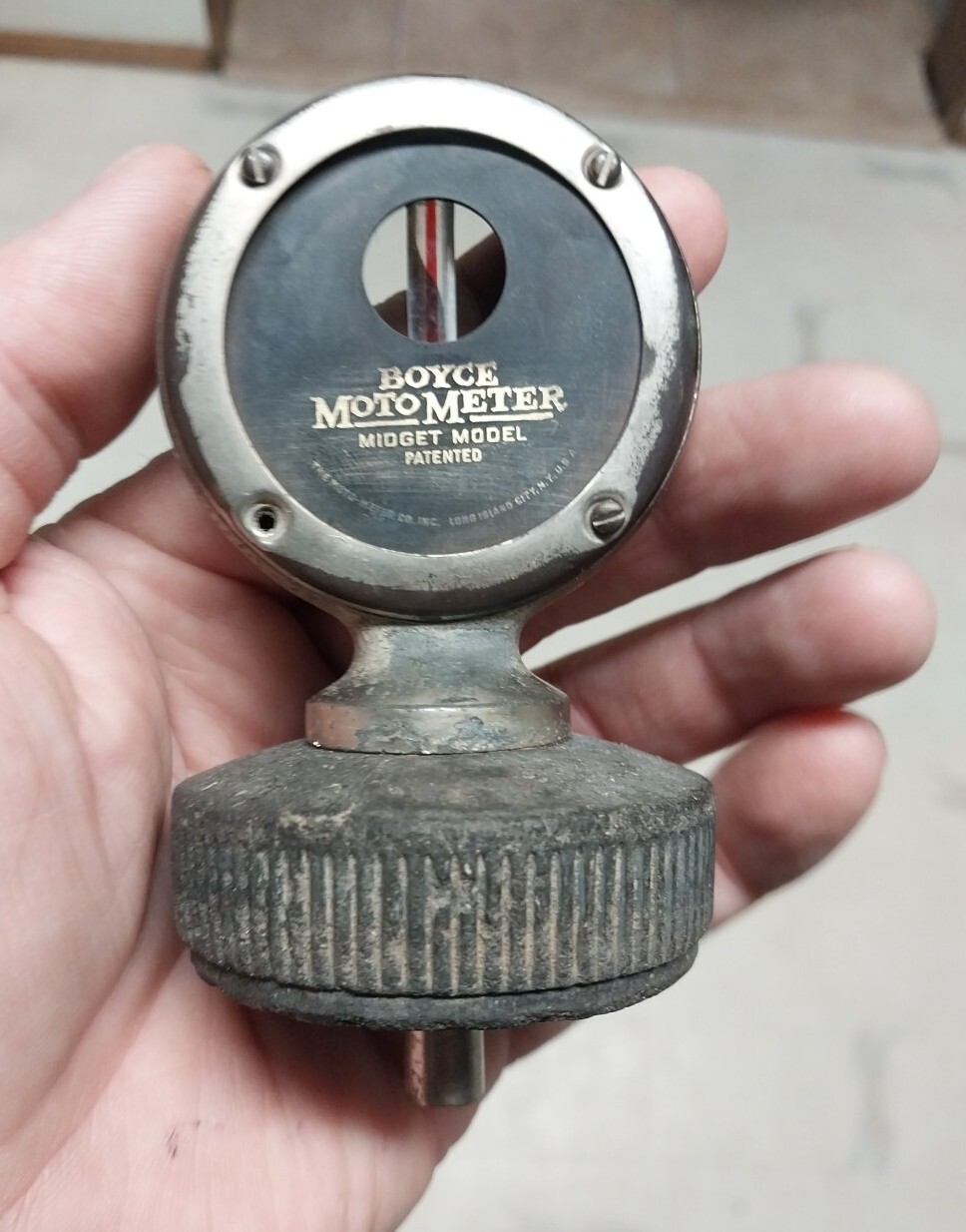 Vintage Boyce Motometer Radiator Cap Part Ford Model T A Chevrolet