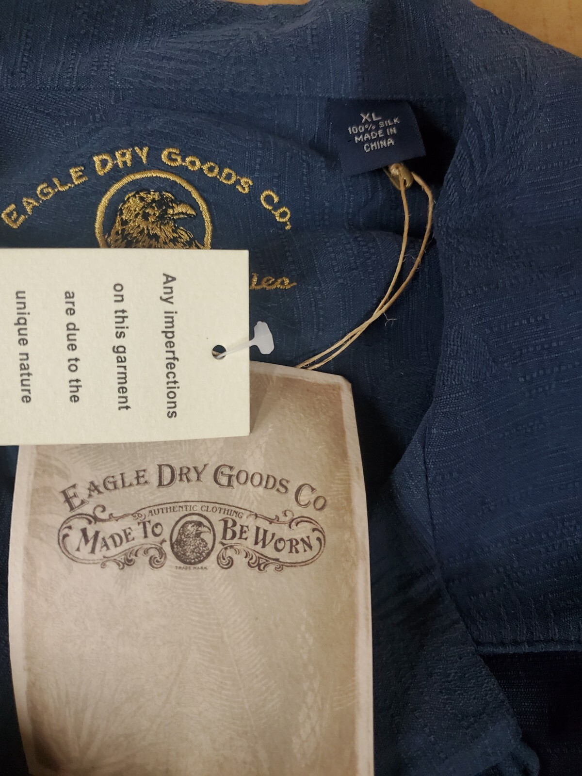 Dealer Sales promo Hawaiian Silk Shirt C Peak Antifreeze button short sleeve XL