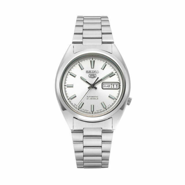 Seiko 5 Sports Silver Men's Watch - SNKC49J1 for sale online | eBay