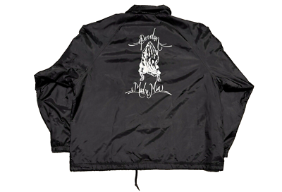 【最終値下げ】 90sコムデギャルソン　ボウタイカラージャケット archive Vintage 90s Madball Perdon Madre Mia Tattoo Windbreaker Jacket